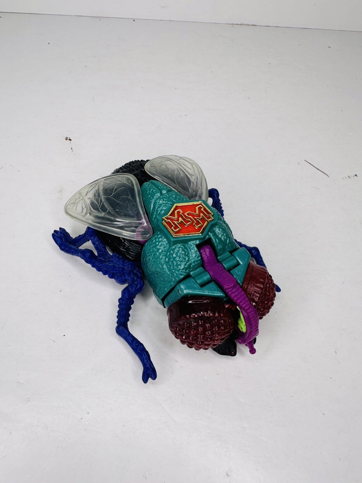 Vtg Mighty Max SQUISHES THE FLY playset 100% COMPLETE Bluebird Doom Zone Vtg Mighty Max SQUISHES THE FLY playset 100% COMPLETE Bluebird Doom Zone