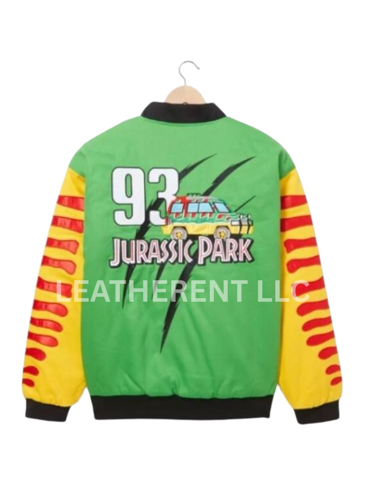 Men's Jurassic Park Movie Costume Varsity Style Cotton Jacket - ALL SIZES