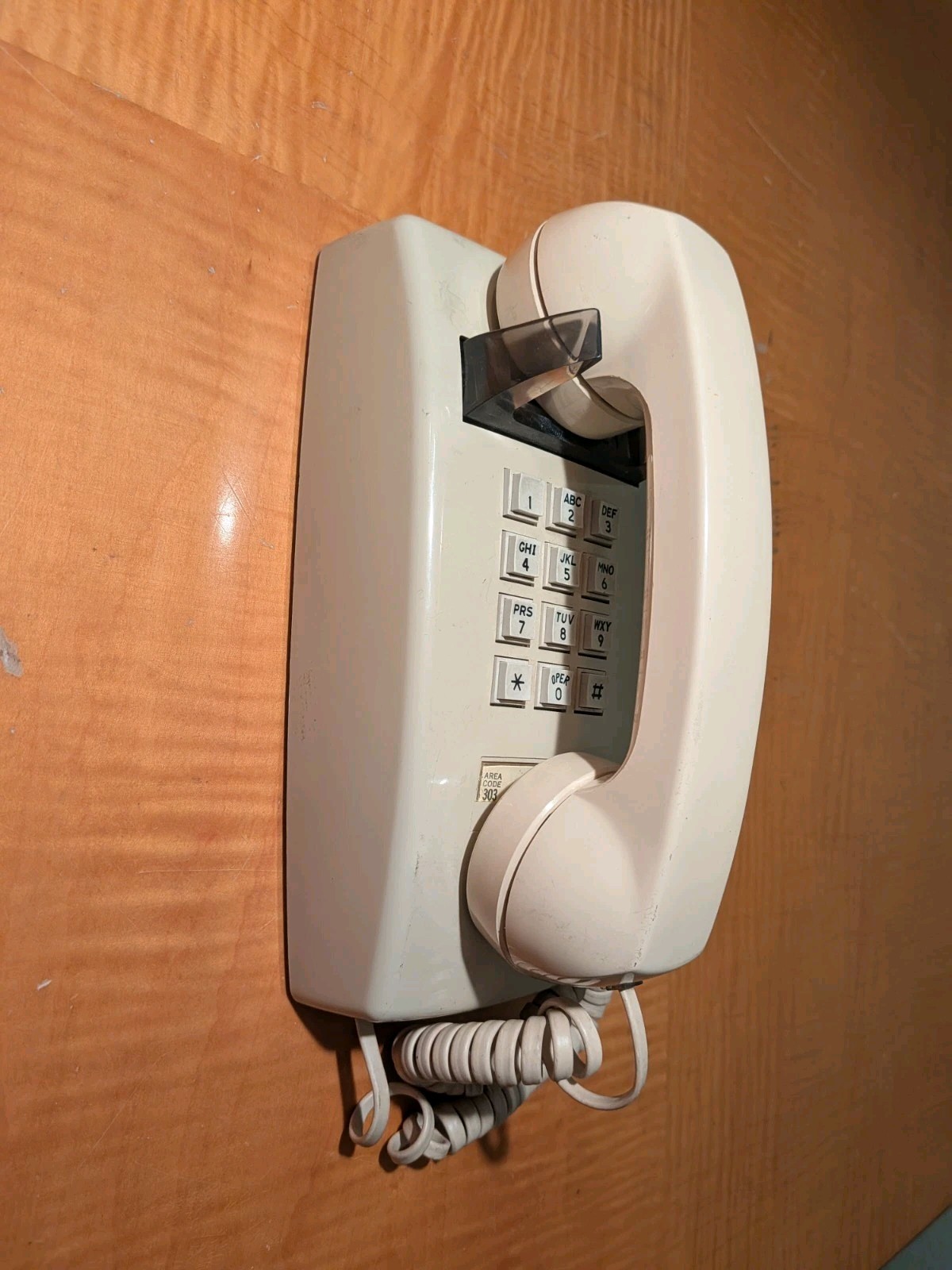 Vintage Western Electric Beige Touch Tone Wall Phone $12.99 Vintage Western Electric Beige Touch Tone Wall Phone $12.99