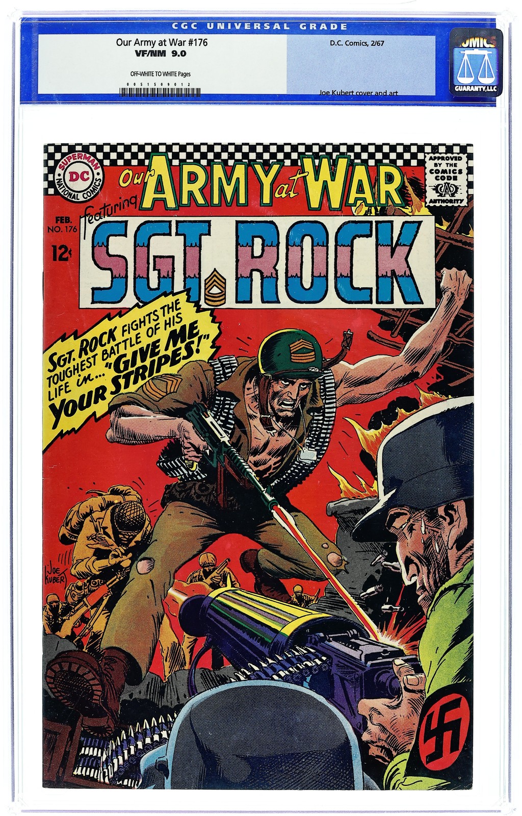 Our Army at War #176 CGC 9.0 1967 0051509012