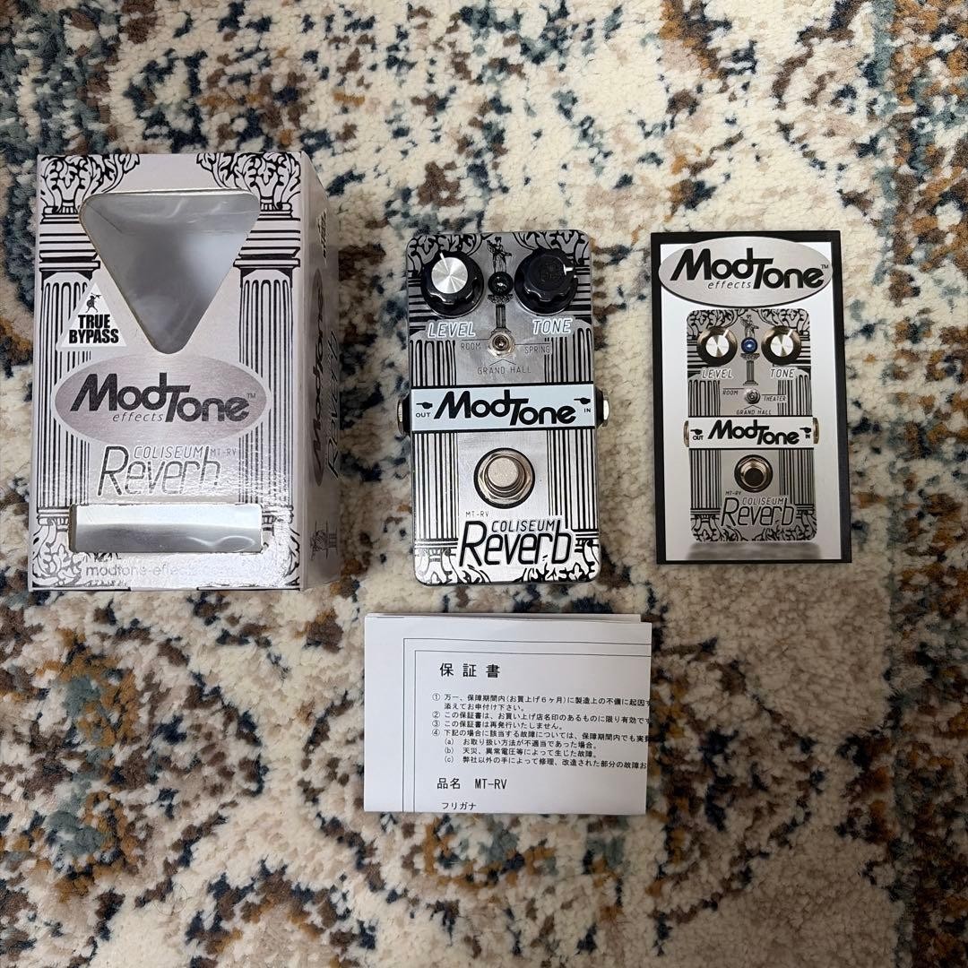 ModTone COLISEUM Reverb Pedal Rubber Foot Missing