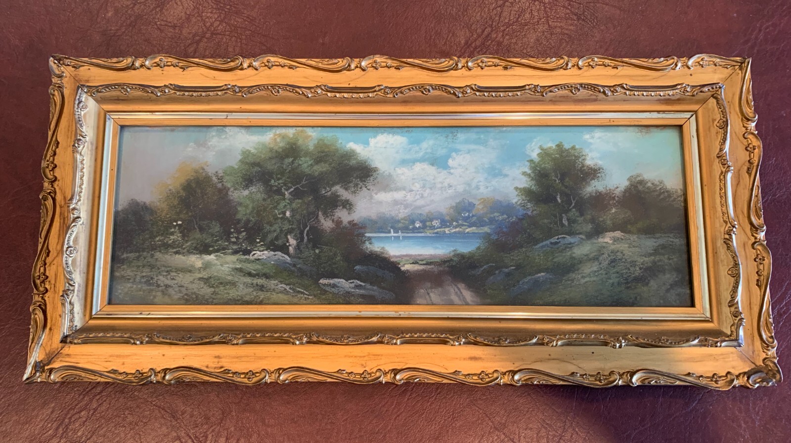 California Pastel - Carl Sammons attributed, Linder, Chandler?  c1910-20\'s