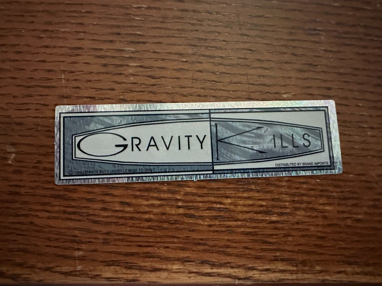 Gravity Kills-Rock Group Sticker-NEW- (1998) Bogo... Please Add In Notes