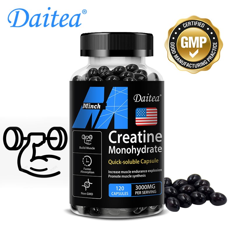 Creatine Monohydrate 3,000mg, 120 Capsules (3000mg Per Capsule) Creatine Monohydrate 3,000mg, 120 Capsules (3000mg Per Capsule)