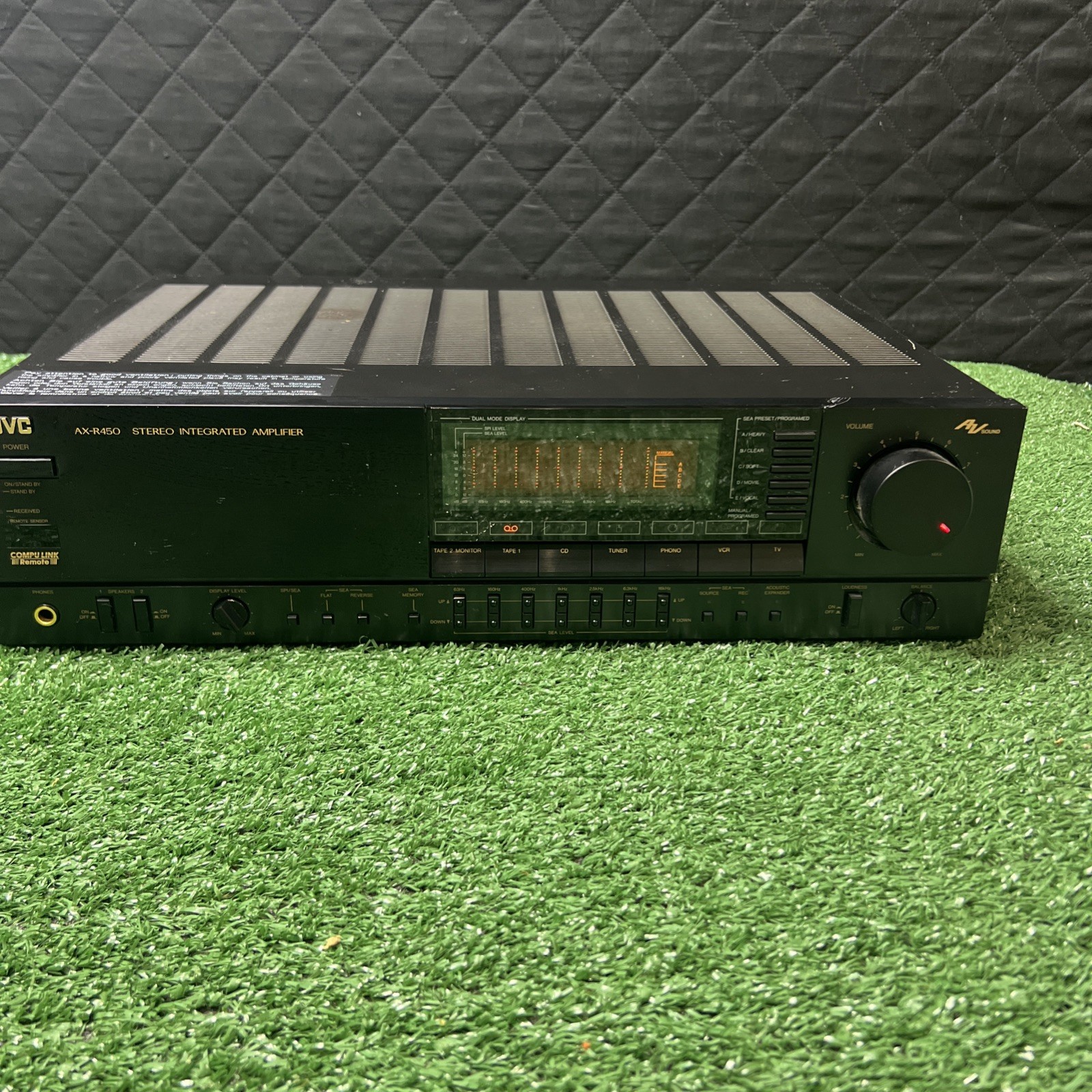 VTG JVC AX-R450 Stereo Integrated Ampl Compu Link Audio Receiver 🎥Video VTG JVC AX-R450 Stereo Integrated Ampl Compu Link Audio Receiver 🎥Video