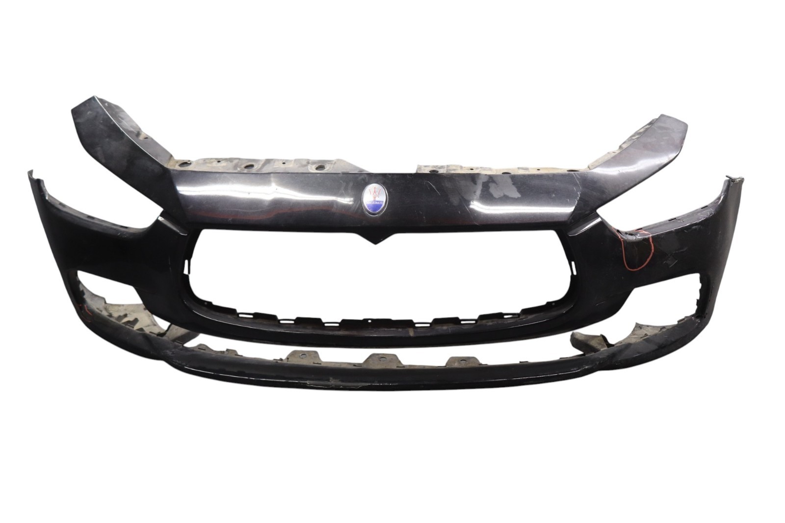 14-17 Maserati Ghibli M157 Front Bumper Cover Panel Assembly Oem *Damaged*