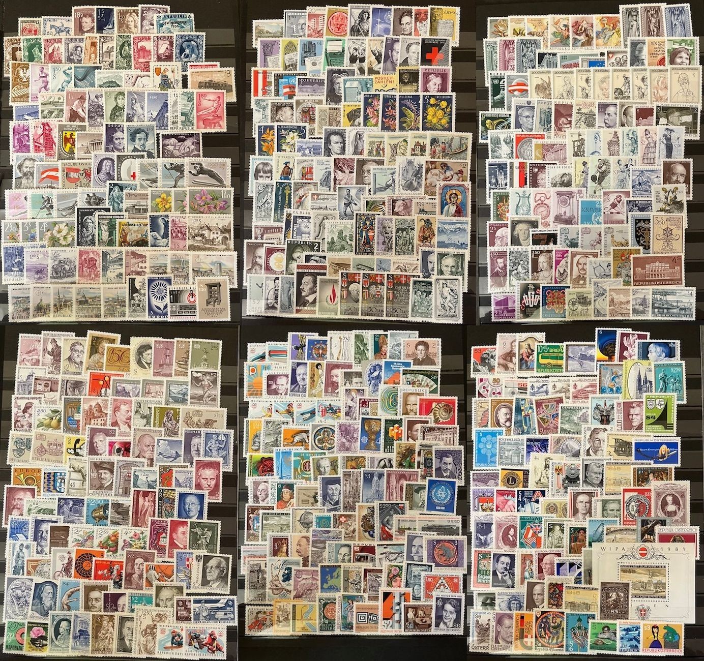 Austria - 500 Commemorative / Semi Postal Stamps - All MNH - Great Collection Austria - 500 Commemorative / Semi Postal Stamps - All MNH - Great Collection