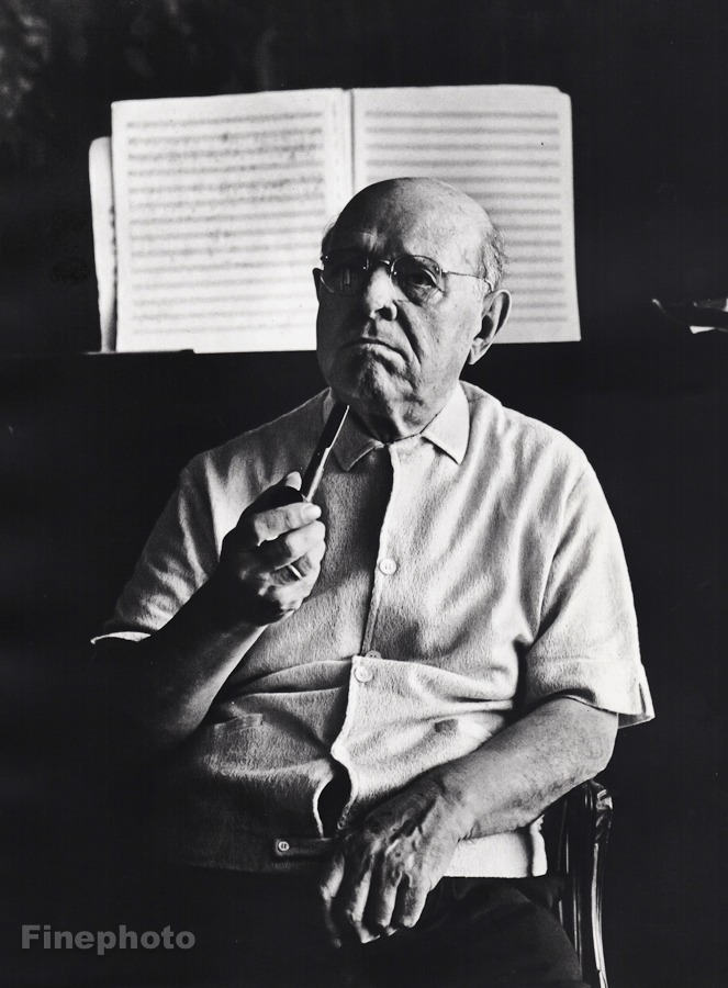 1966/72 Vintage PABLO CASALS Cello Music PHILIPPE HALSMAN Photo Art 16x20