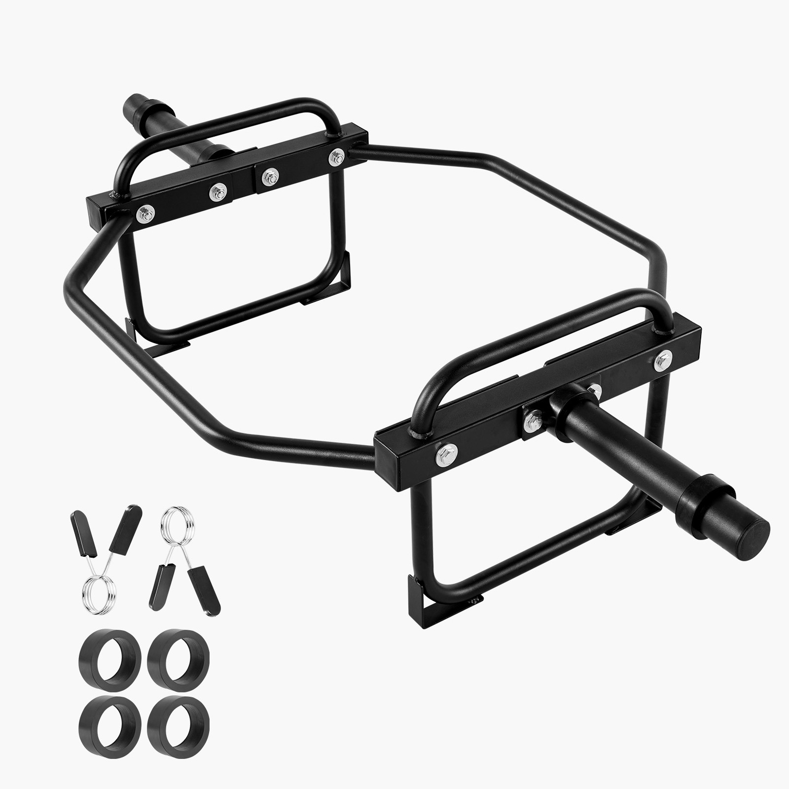 Uimoso Hex Bar for Weightlifting - Squats, Shrugs, Deadlifts, 2-Inch Design