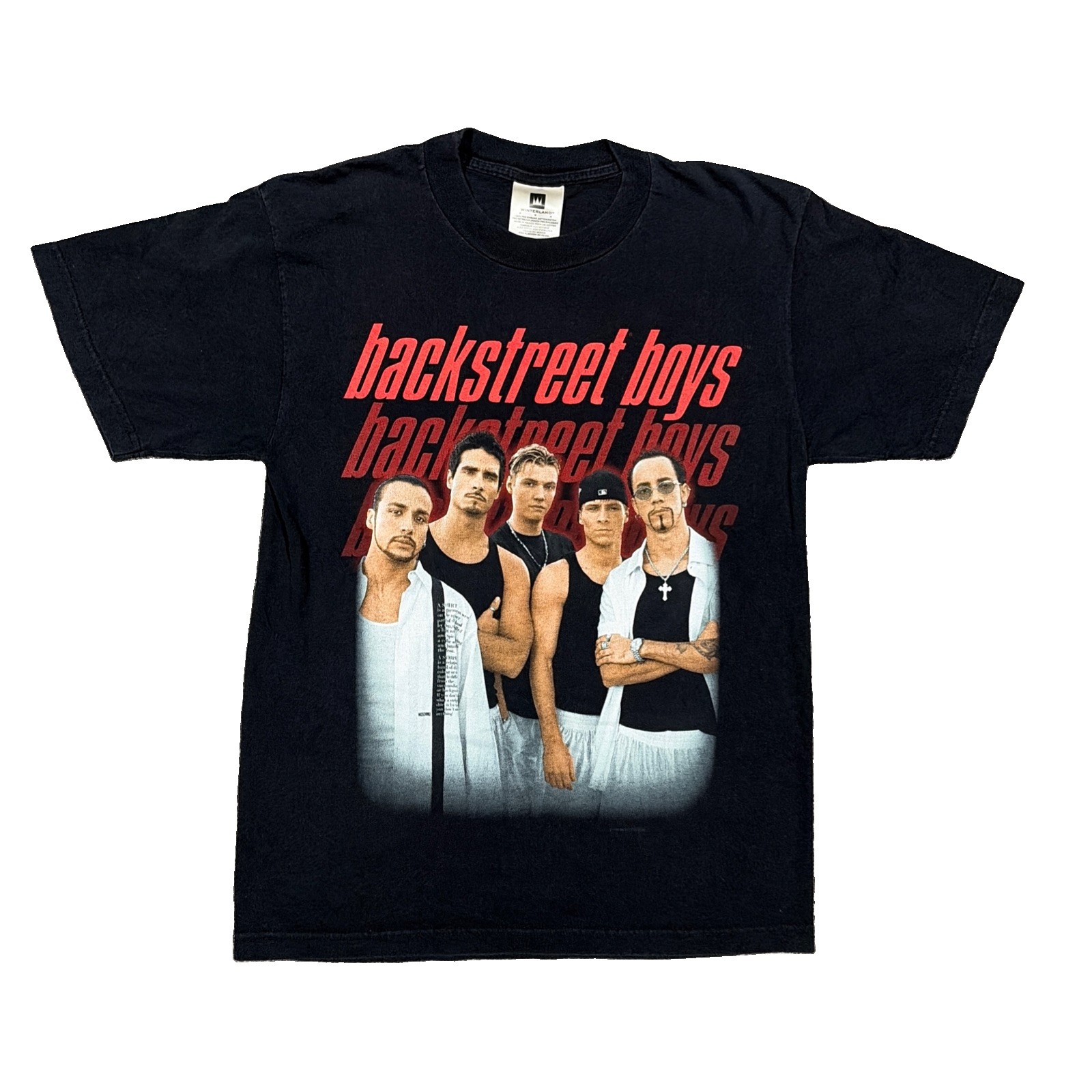  Vintage 1998 Backstreet Boys double sided Medium Band Rap Tee great condition 