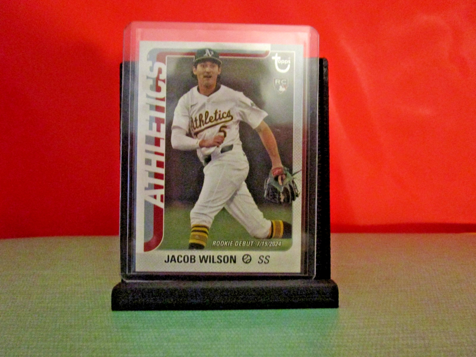 Jacob Wilson [Vintage Stock] #US180 | Baseball 2025 Topps Update Rookie Debut