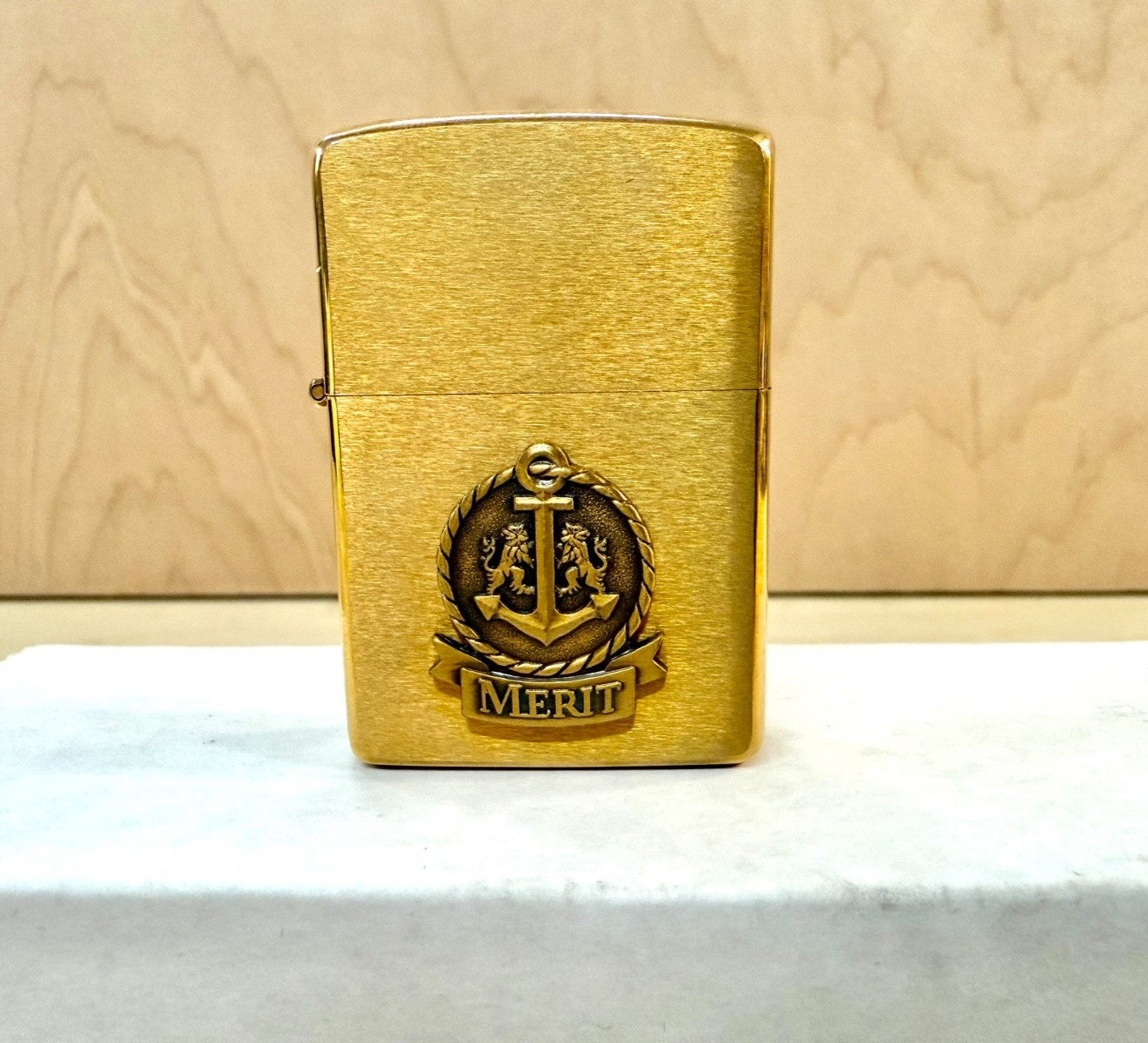 Zippo 1932-1985 Vintage Solid Brass \ Zippo 1932-1985 Vintage Solid Brass \