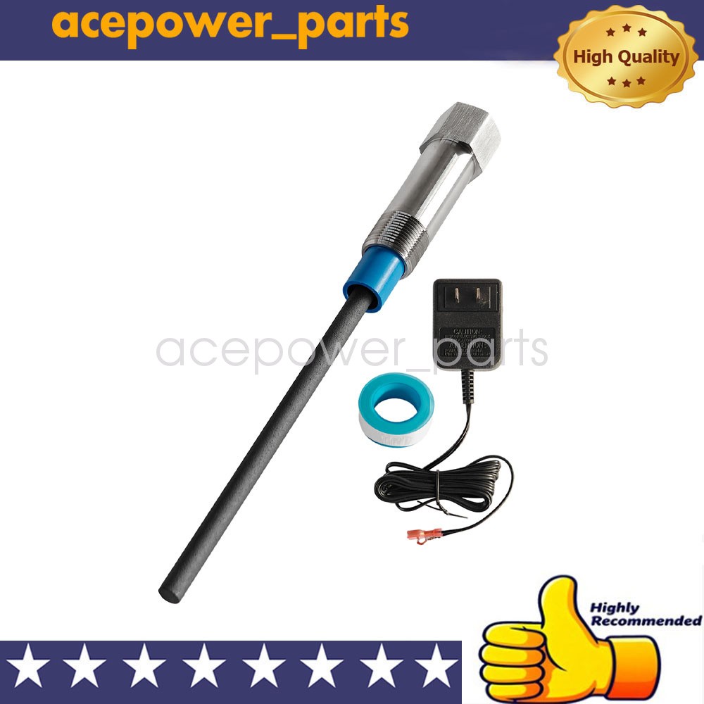 For 40‑89 Gallon Water Heater Powered Electric Anode Rod Replacement Assembly