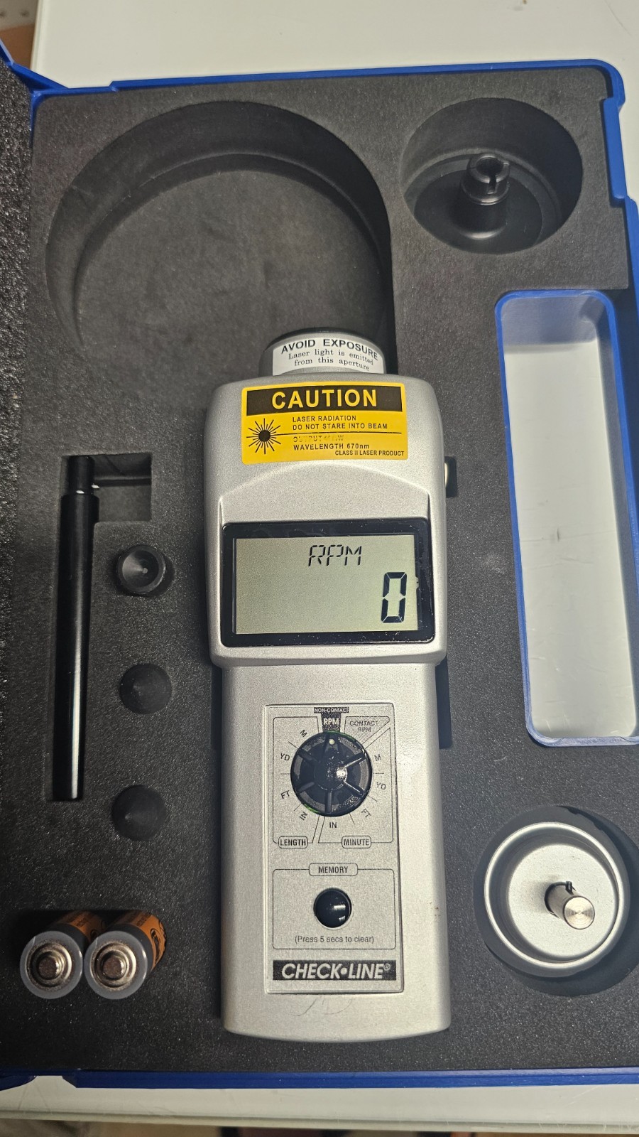 Shimpo Dt-205L Tachometer, +/-0.006% Rpm Acc, Lcd New Shimpo Dt-205L Tachometer, +/-0.006% Rpm Acc, Lcd New