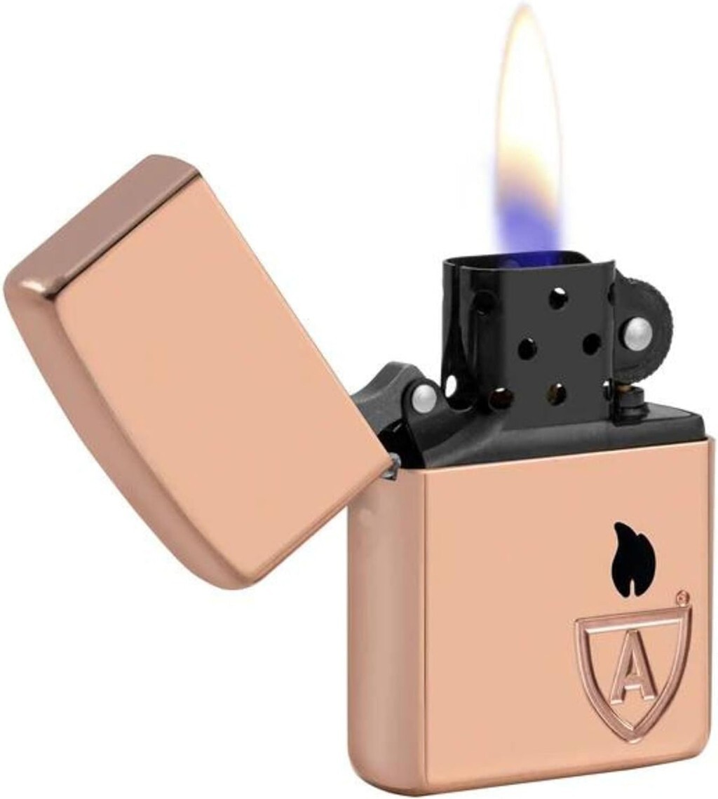 Zippo 46171 Limited Edition Solid Copper Armor Lighter Black Insert + FREE FLINT Zippo 46171 Limited Edition Solid Copper Armor Lighter Black Insert + FREE FLINT