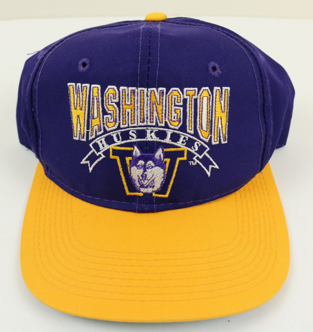 Vintage UW Huskies Hat Snapback Vintage UW Huskies Hat Snapback