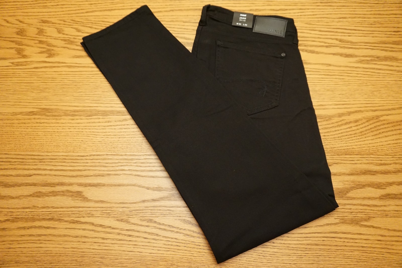 NWT MEN'S MAVI JEANS Multiple Sizes Jake Slim Leg Black Denim Stretch
