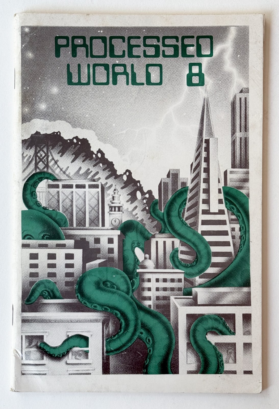 Processed World #8 Zine 1980s Anti-Work Anti-Tech Underground San Francisco Rare