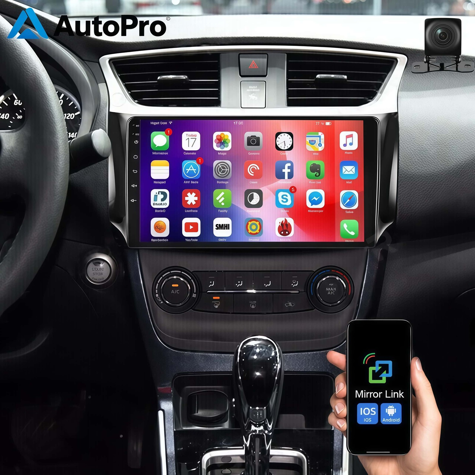 APPLE CARPLAY FOR 2013-2018 NISSAN SENTRA SYLPHY 10.1 APPLE CARPLAY FOR 2013-2018 NISSAN SENTRA SYLPHY 10.1