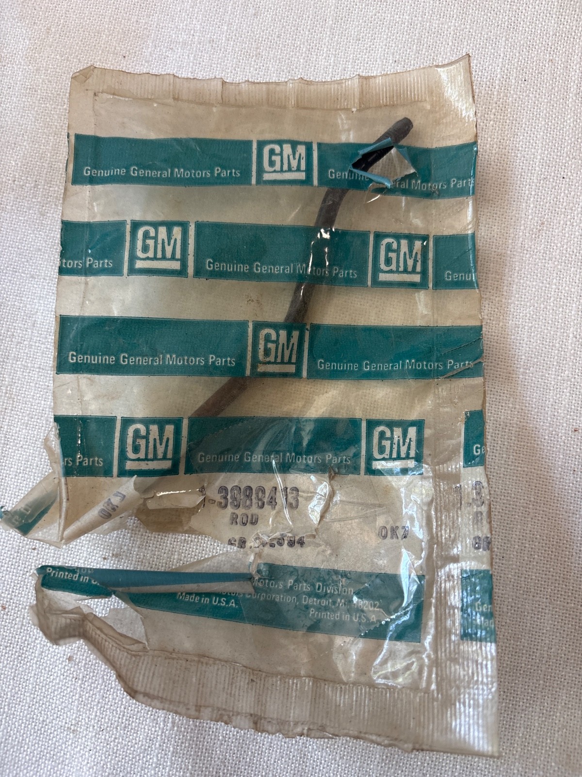 1969-1979 NOS GM parking Brake Rod Nova 1969-1979 NOS GM parking Brake Rod Nova