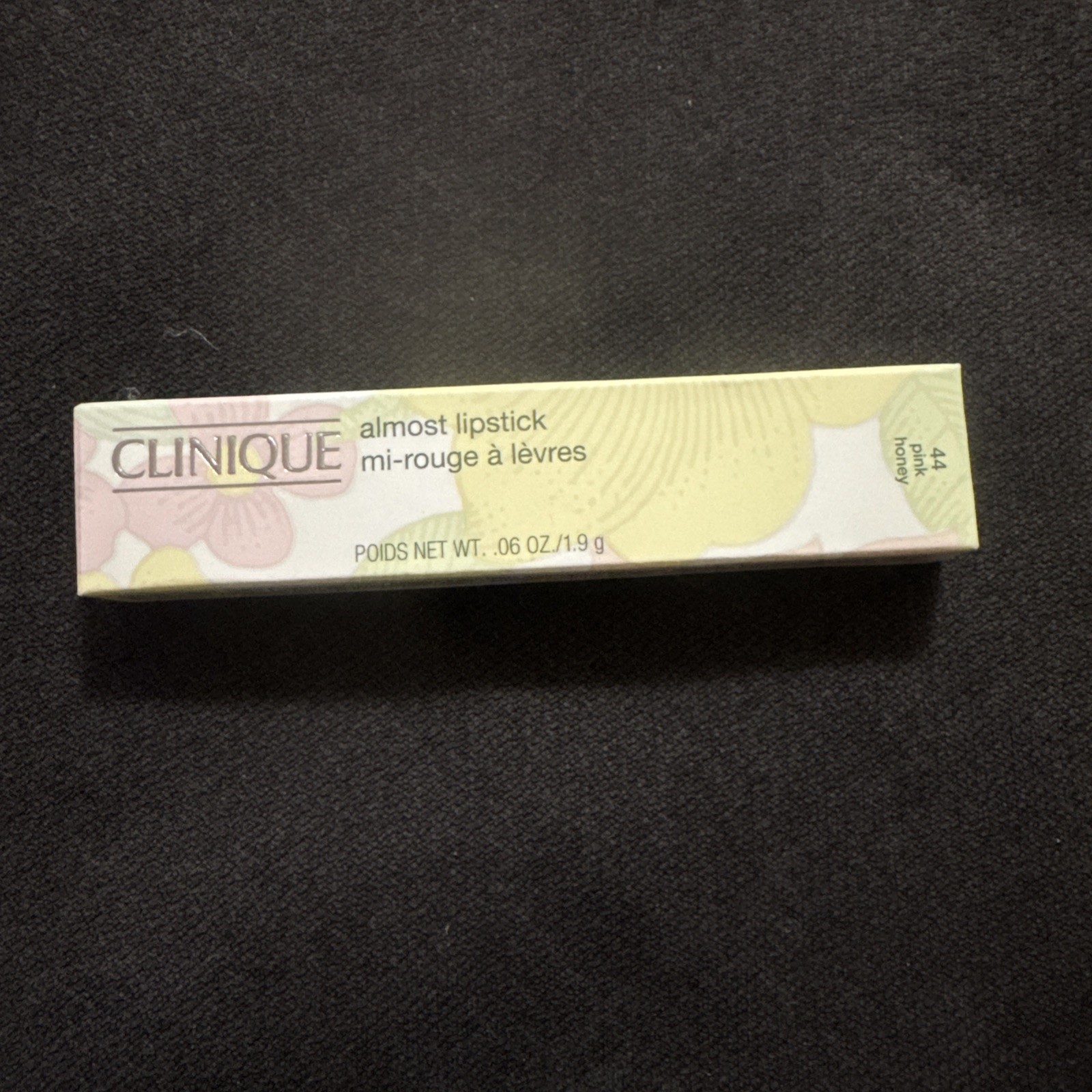 Clinique Almost Lipstick 44 Pink Honey Sheer Stick 0.06 oz Fragrance-Free