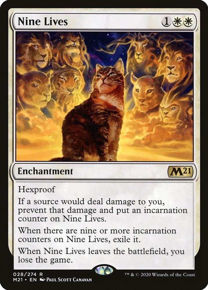 2020 Magic: The Gathering: M21 - Nine Lives (#28, Foil, R, Lightly Played) 2020 Magic: The Gathering: M21 - Nine Lives (#28, Foil, R, Lightly Played)
