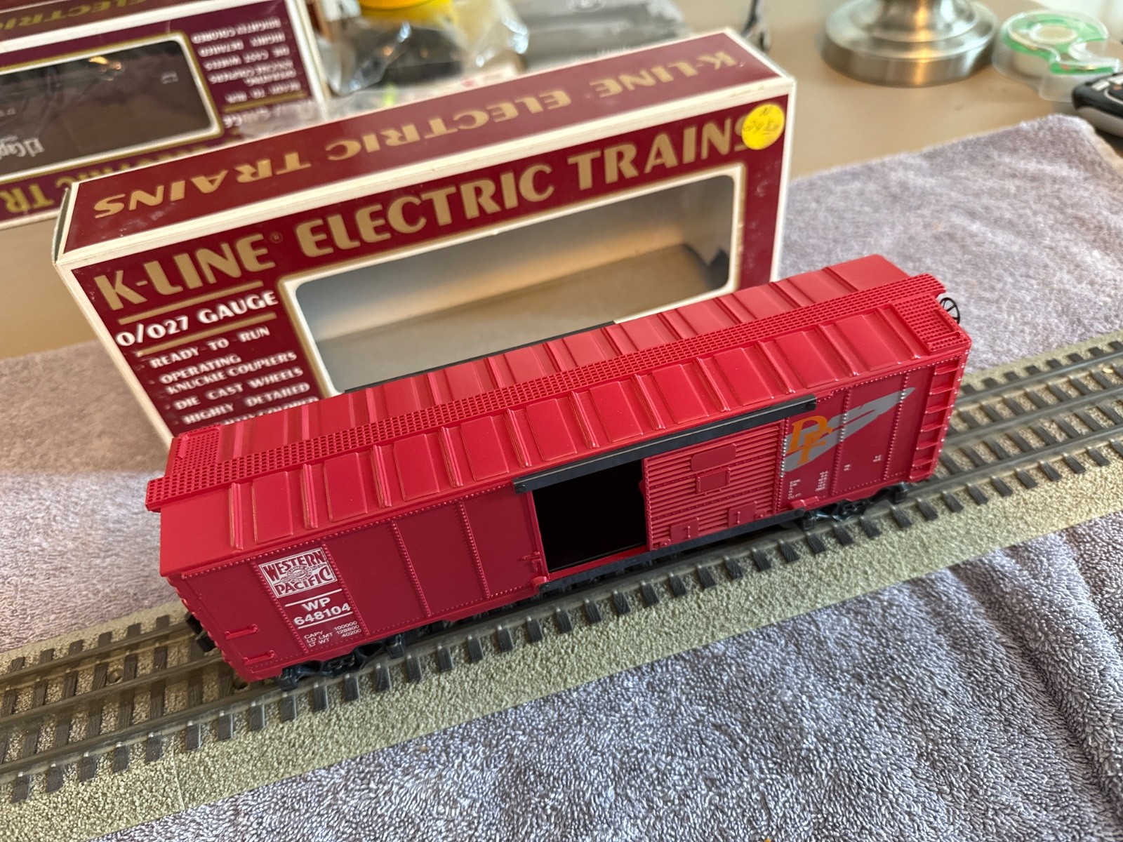 K-Line K648104 Box Car WP Small NIB