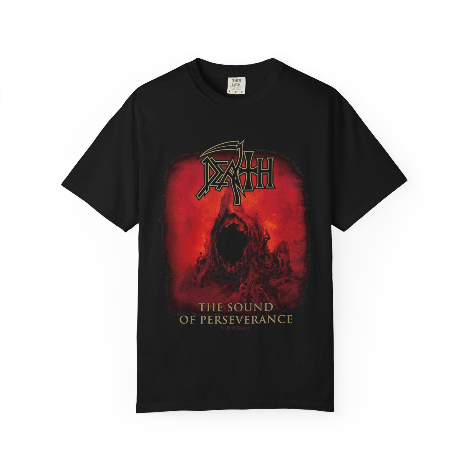 Death The Sound of Perseverance Album Art / Death Metal Band T-Shirt