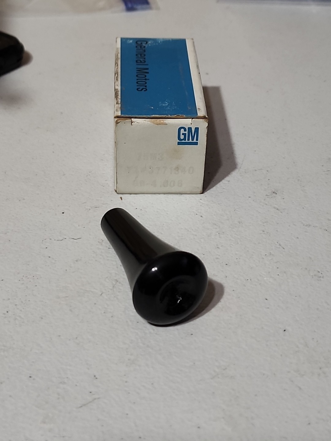 1960-1966 CHEVY TRUCK 1958-63 IMPALA NOS GM COLUMN SHIFT LEVER KNOB 3771840 OEM