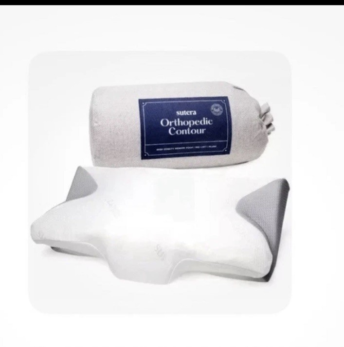 SUTERA - Contour Memory Foam Pillow for Sleeping Orthopedic Cervical Support SUTERA - Contour Memory Foam Pillow for Sleeping Orthopedic Cervical Support