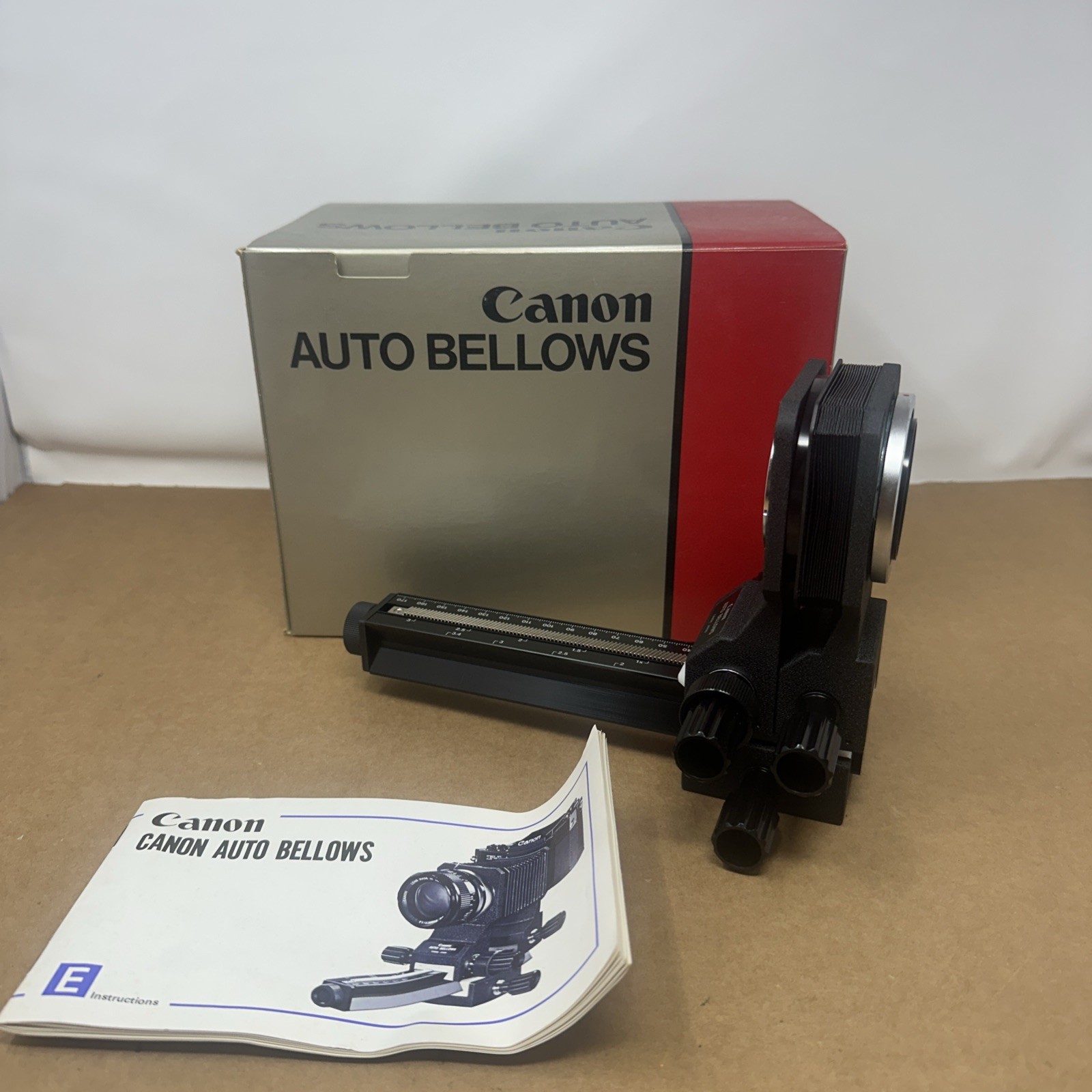 Rare [Unused] CANON Auto Bellows + Dual Cable Release
