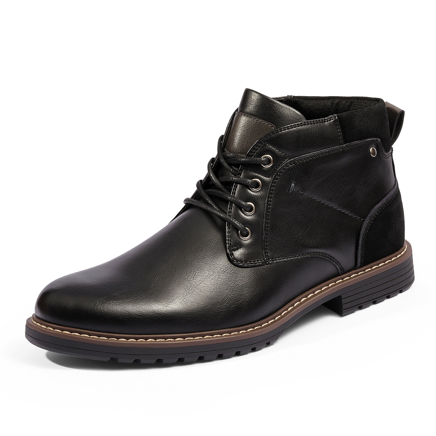 Bruno Marc Men\'s Chukka Work Boots Dress Boots Durable Formal Shoes