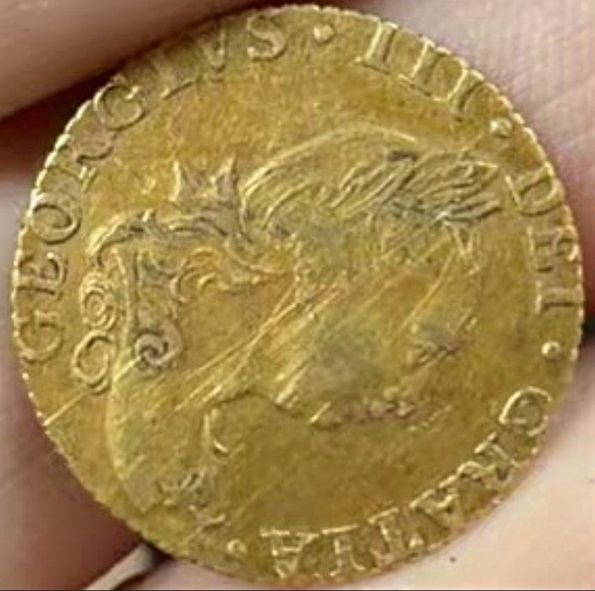 1785 Great Britain George III Gold Half Guinea