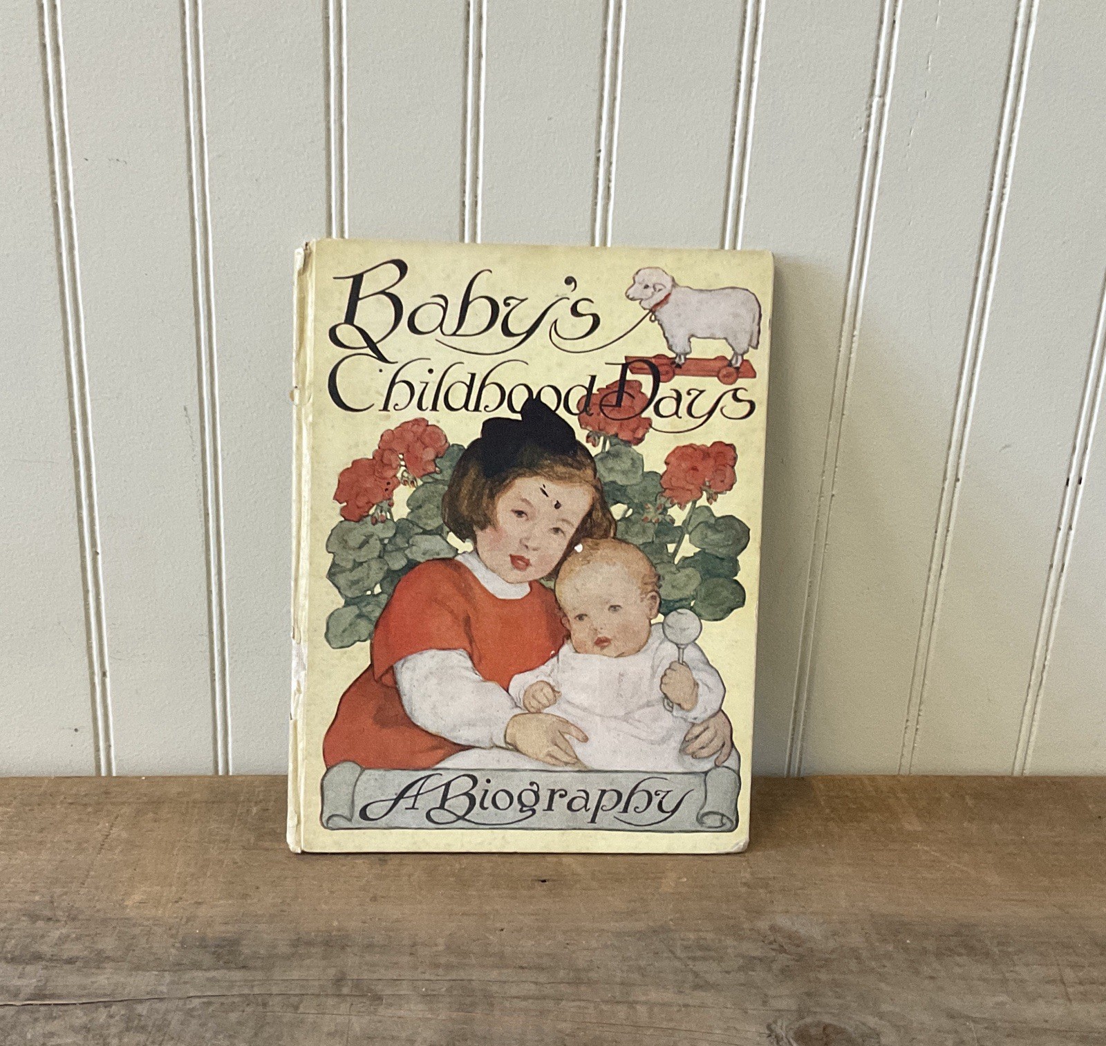 Antique Baby Book 1908 Baby’s Childhood Days: A Biography, Unused, Ephemera Antique Baby Book 1908 Baby’s Childhood Days: A Biography, Unused, Ephemera