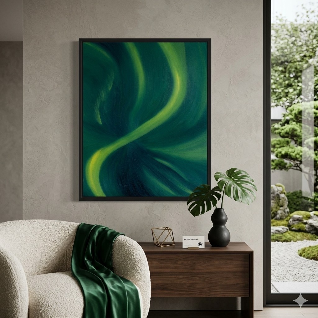Original Abstract Oil Painting 