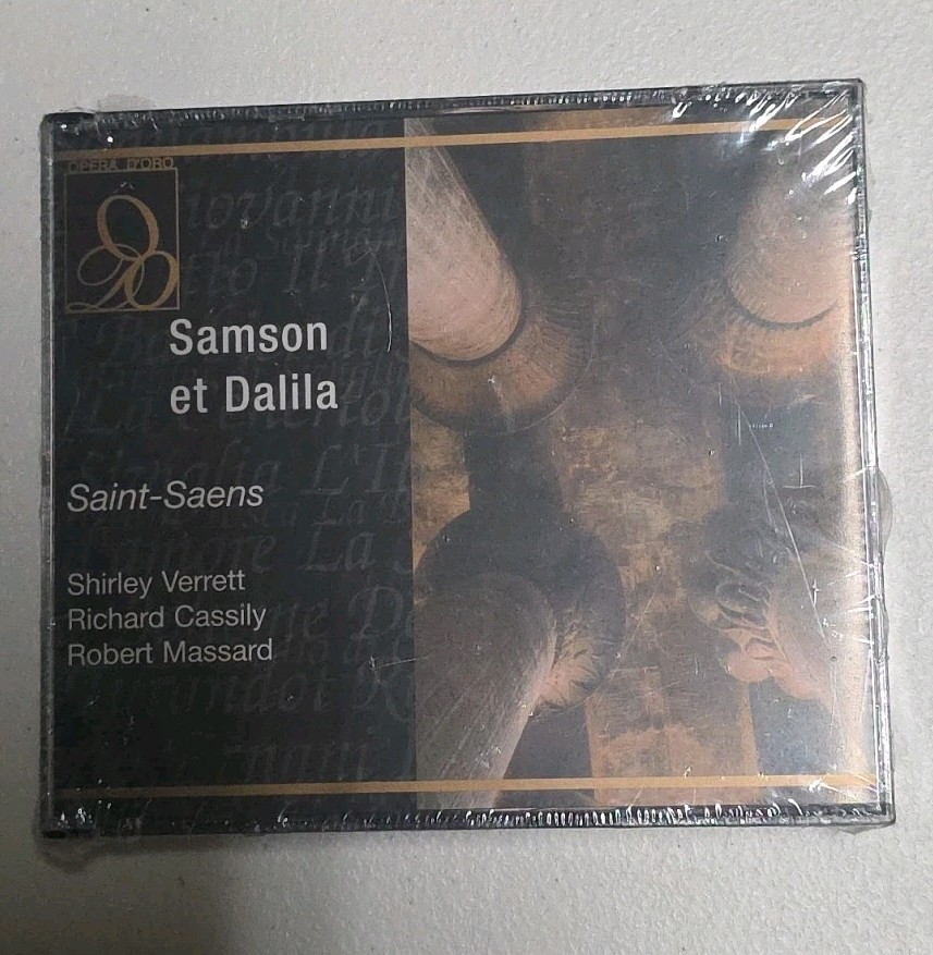 SAINT-SAENS Samson et Dalila [1970] 2 cds Opera d\'Oro PRETRE • VERRETT • CASSILY