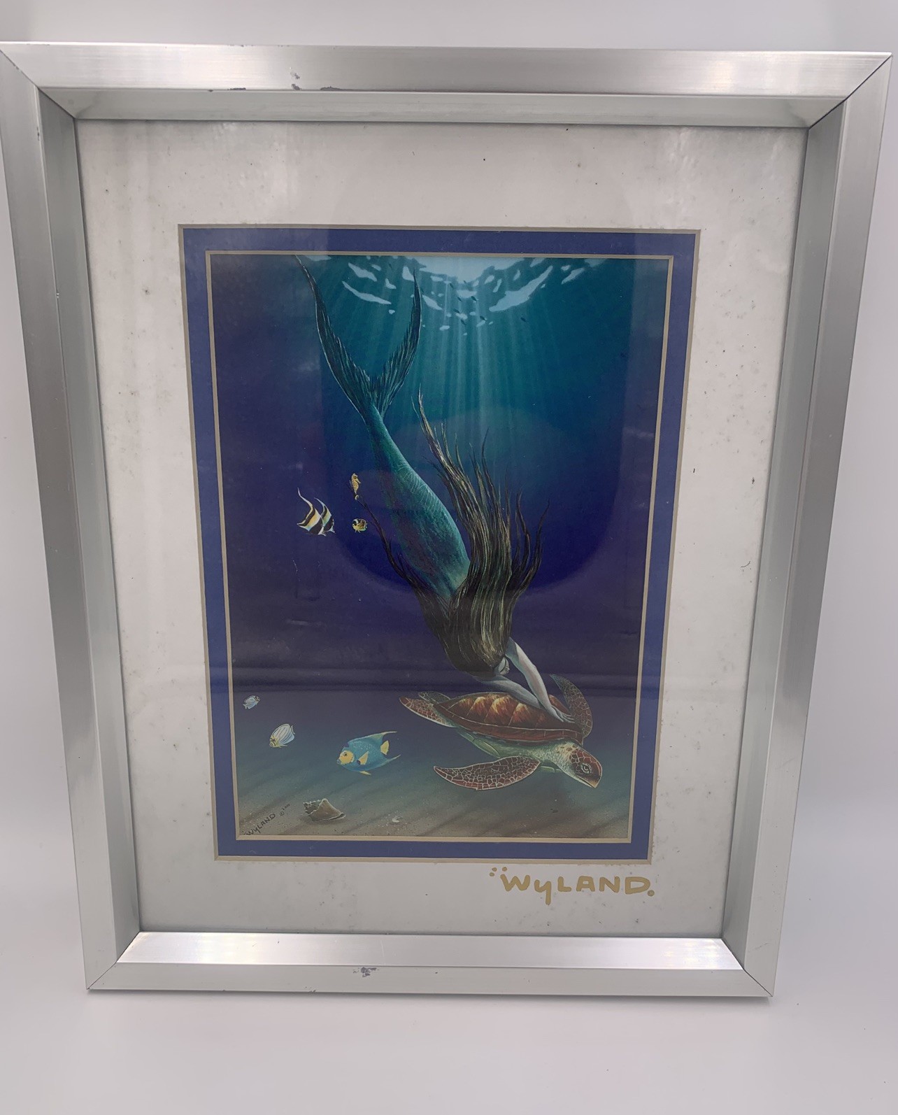 Wyland - 2000 - “Mermaid and The Turtle”