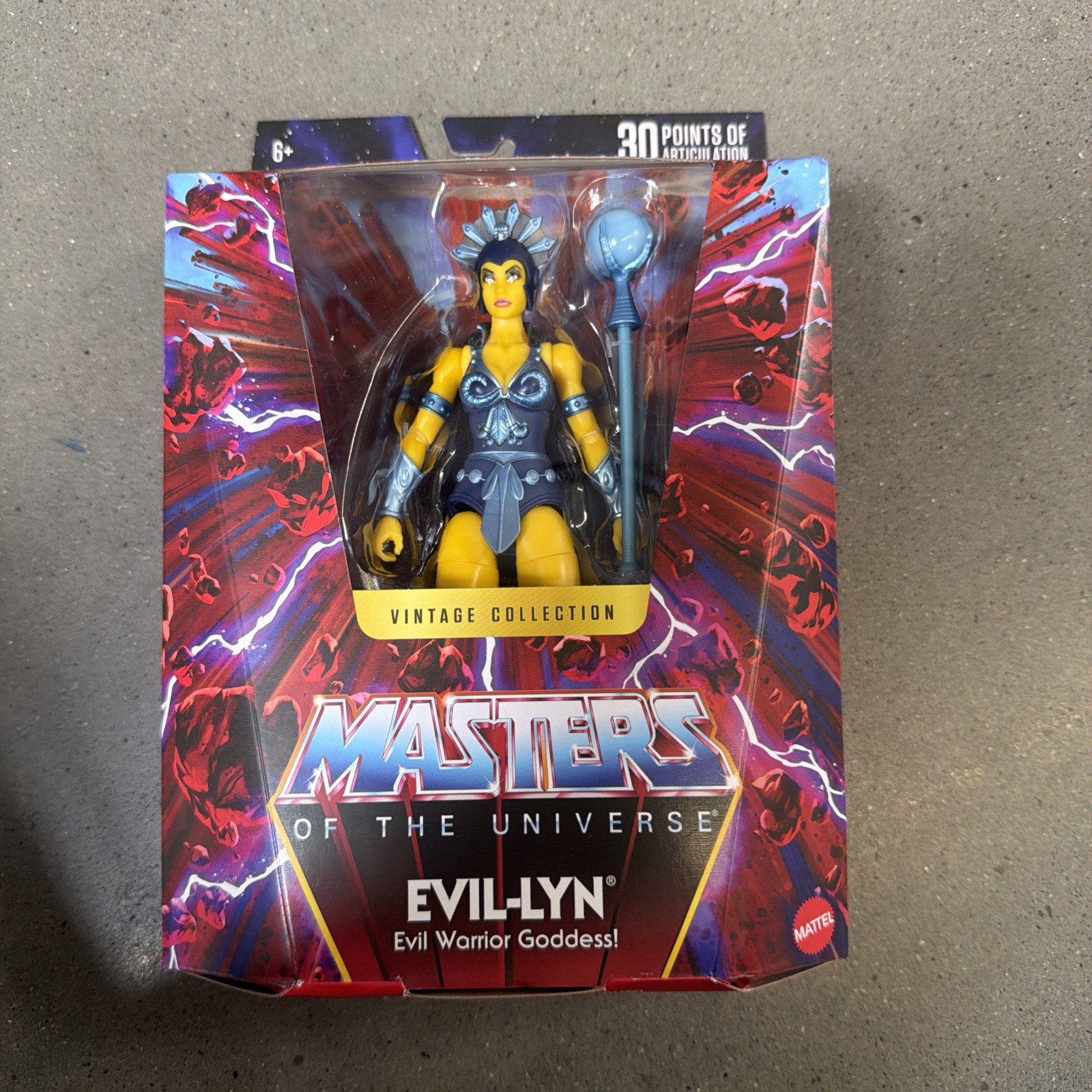 MATTEL MOTU MASTERVERSE VINTAGE COLLECTION 7'' EVIL LYN MASTERS OF THE UNIVERSE MATTEL MOTU MASTERVERSE VINTAGE COLLECTION 7'' EVIL LYN MASTERS OF THE UNIVERSE