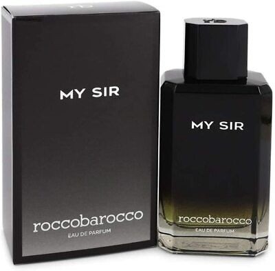 Roccobarocco Men\'s My Sir EDP 3.4 oz Fragrances 8011889077016