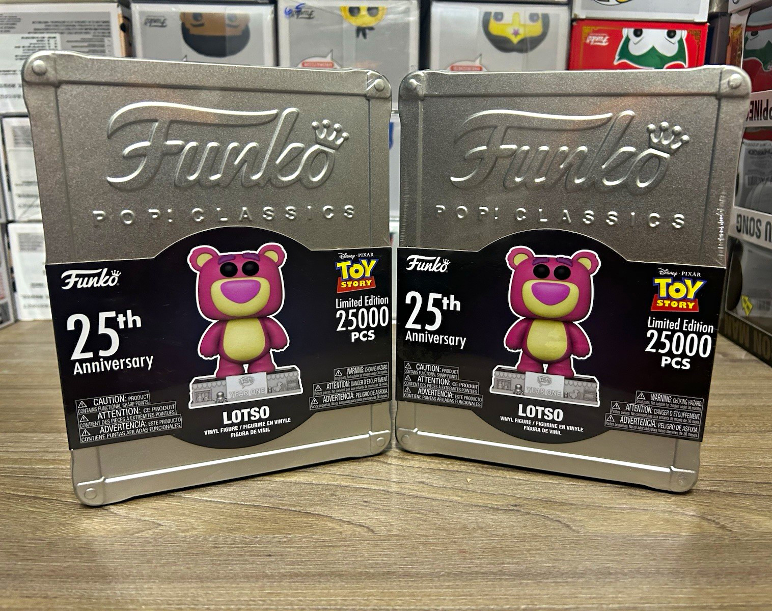 Funko Pop Classics Lotso Toy Story Pixar Limited Edition 25000 2022 Tin Sealed Funko Pop Classics Lotso Toy Story Pixar Limited Edition 25000 2022 Tin Sealed