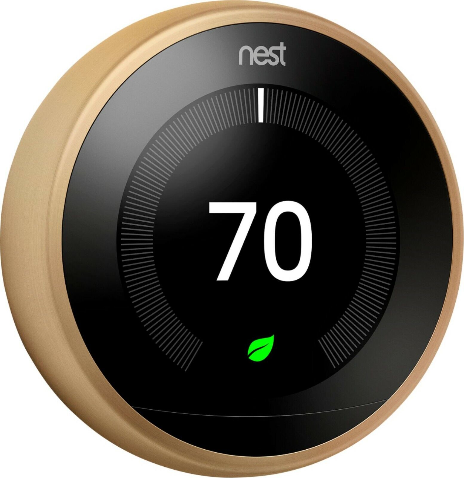 Sealed Google Nest 3rd Generation Learning Thermostat T3032US Brass Gold