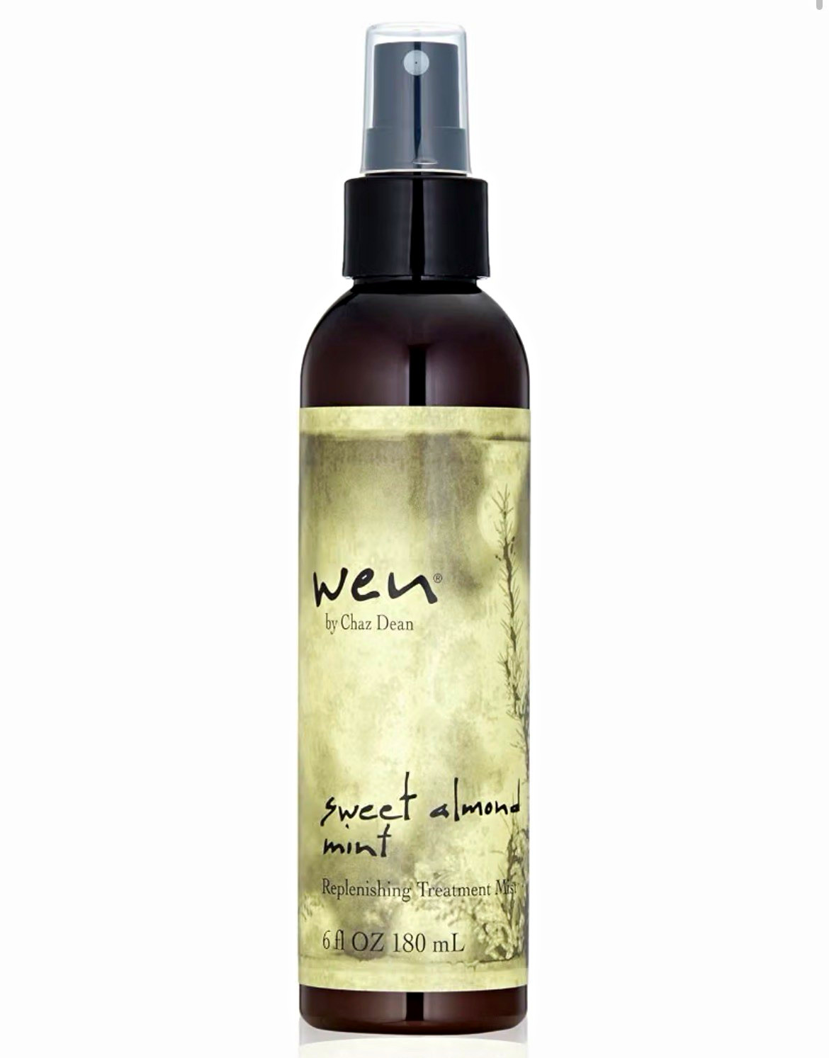 WEN by Chaz Dean Sweet Almond Mint Replenishing Treatment Mist Spray 6 fl oz