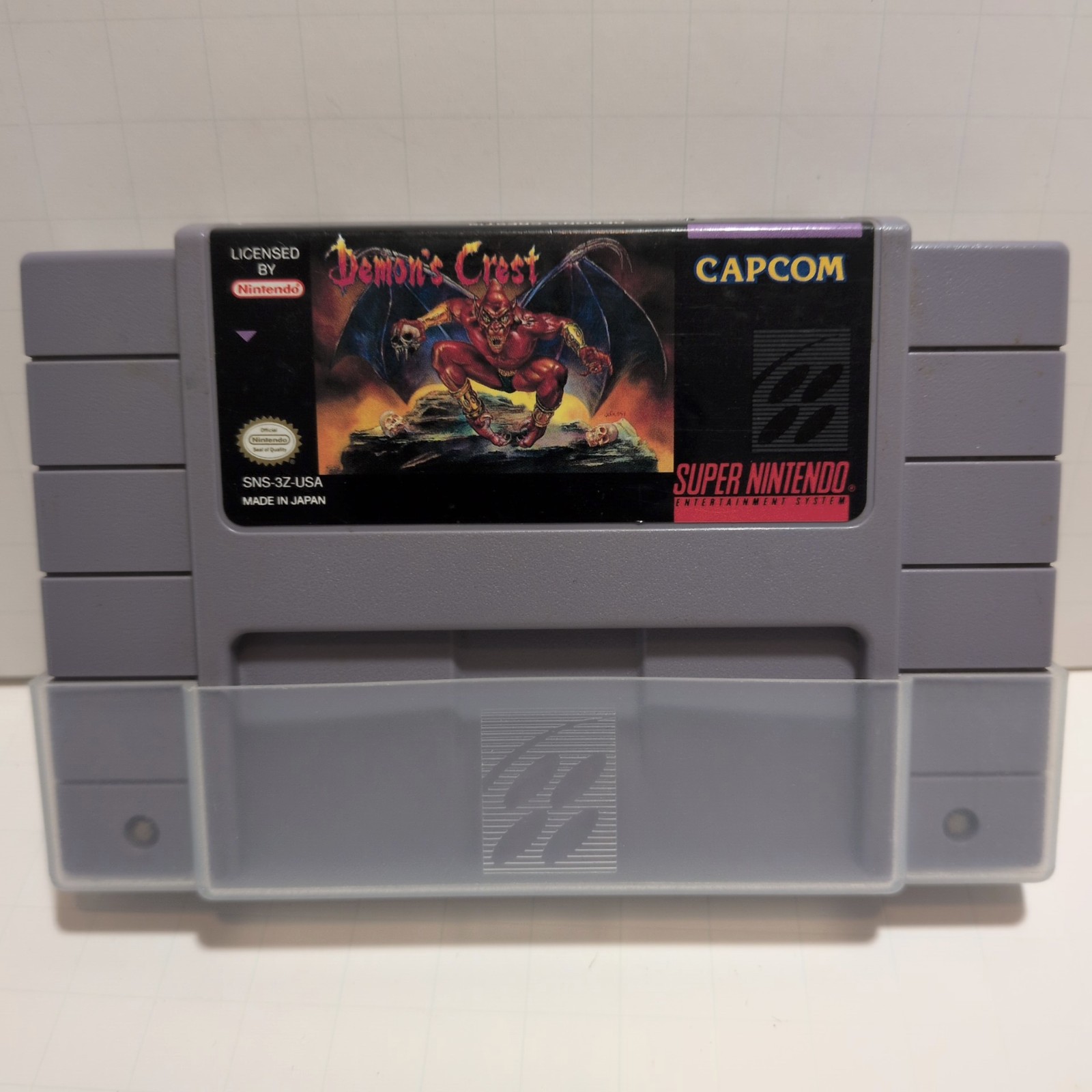 SNES | Demon’s Crest | TESTED | AUTHENTIC SNES | Demon’s Crest | TESTED | AUTHENTIC