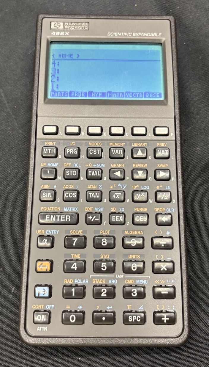 Hewlett Packard HP 48SX Graphing Calculator NICE 