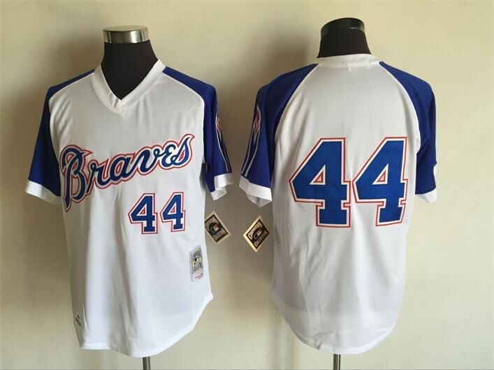 New Vintage Men's Hank Aaron Jersey New Vintage Men's Hank Aaron Jersey