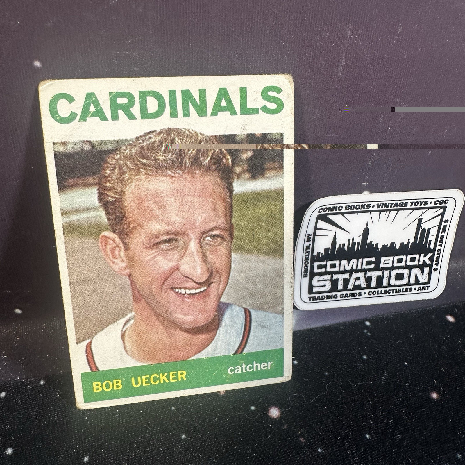 Bob Uecker #543 1964 Topps St Louis Cardinals High # MLB HOF Lower Grade KD
