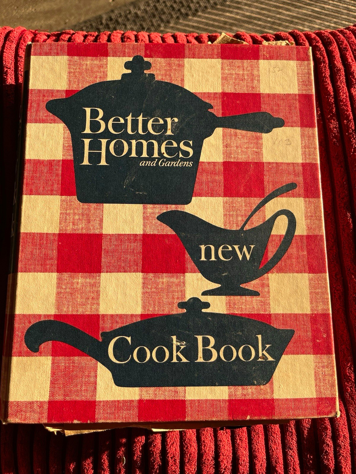 Vintage 1965 Better Homes and Gardens Cook Book Filled with Clipped Recipes