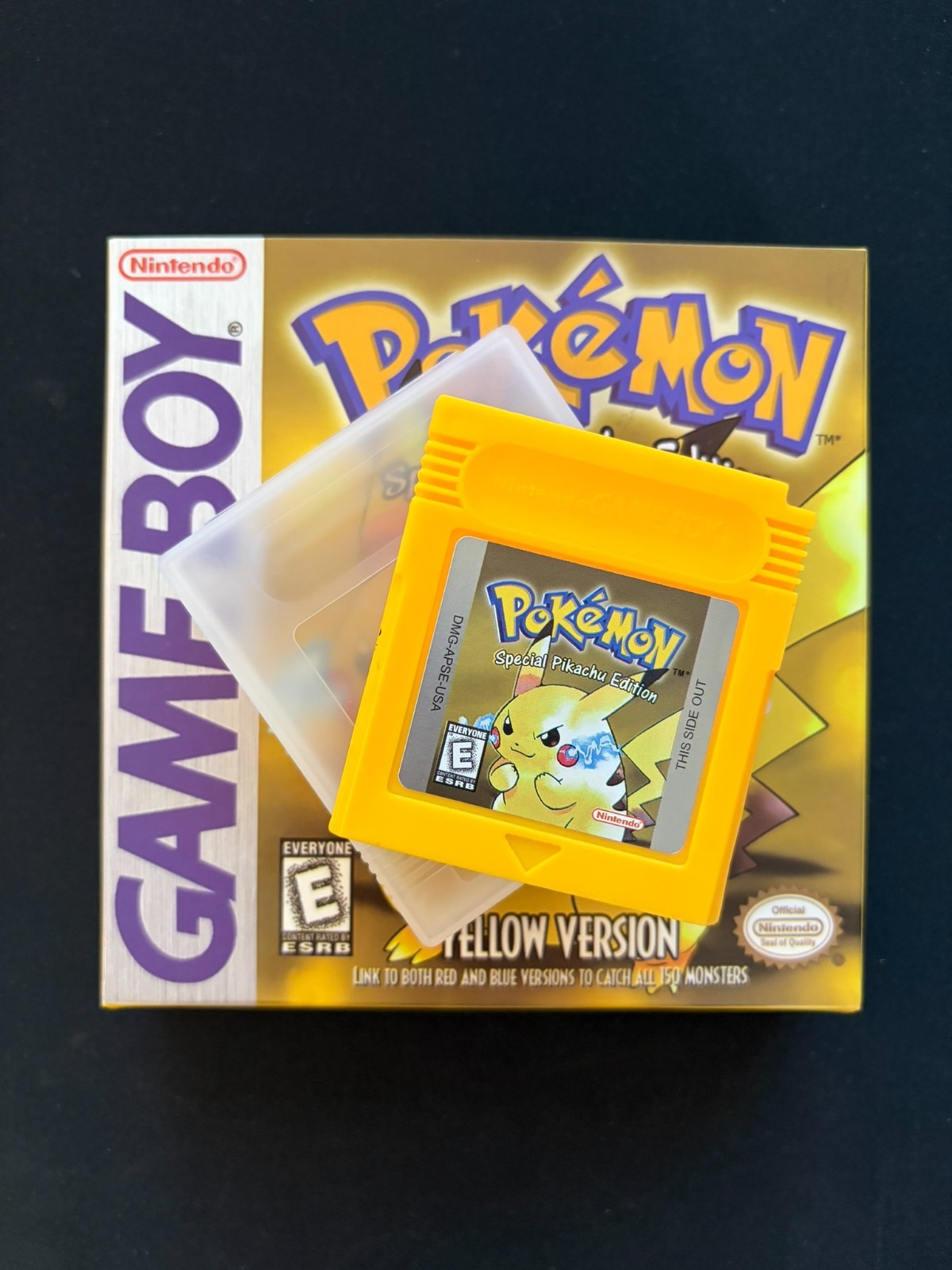 NEW Pokémon Yellow Version GBC Cartridge Only Tested Saves FAST SHIP NEW Pokémon Yellow Version GBC Cartridge Only Tested Saves FAST SHIP