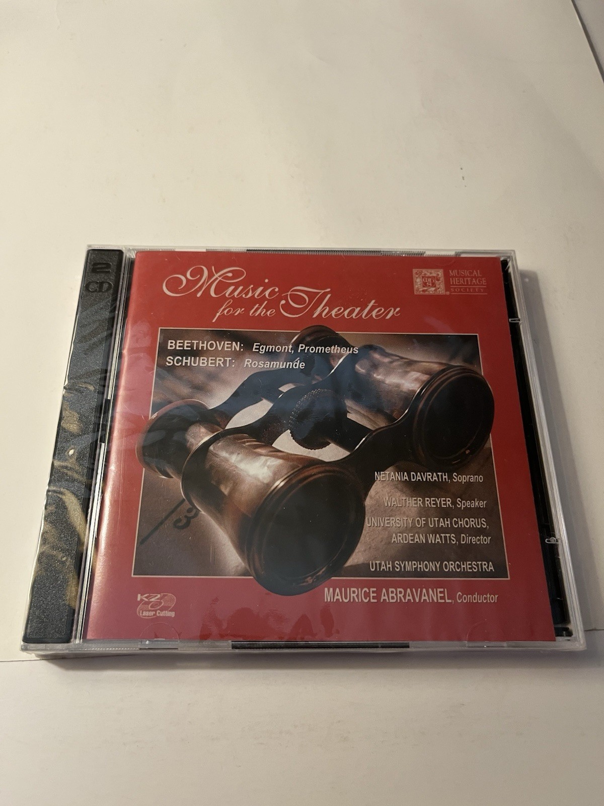 MUSIC FOR THE THEATER Musical Heritage Society 2CD Maurice Abravanel NEW SEALED MUSIC FOR THE THEATER Musical Heritage Society 2CD Maurice Abravanel NEW SEALED