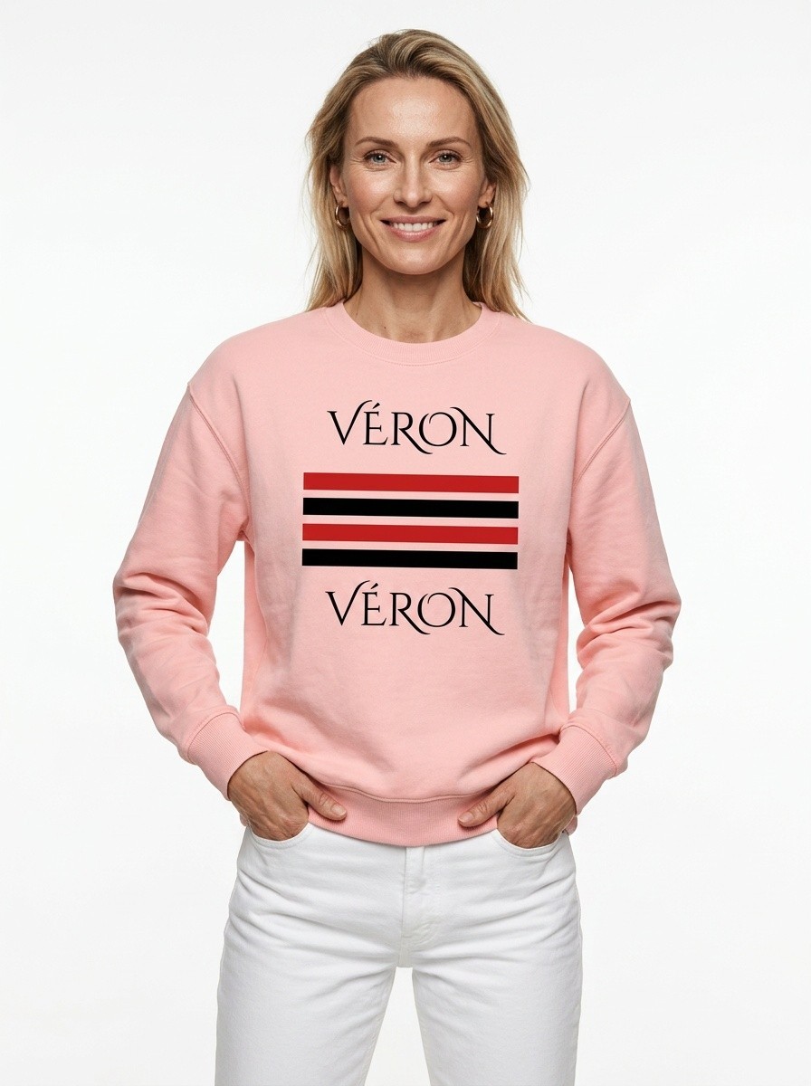 VÉRON Le Drapeaux Logo Women's Sweater